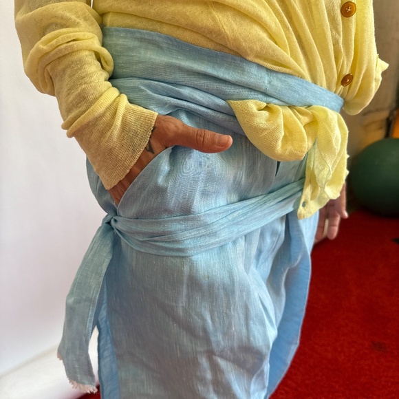 Vivienne Westwood 1/1 Sample INSANE SET Matching Linen Set S/S 2014 - Picture 15 of 16